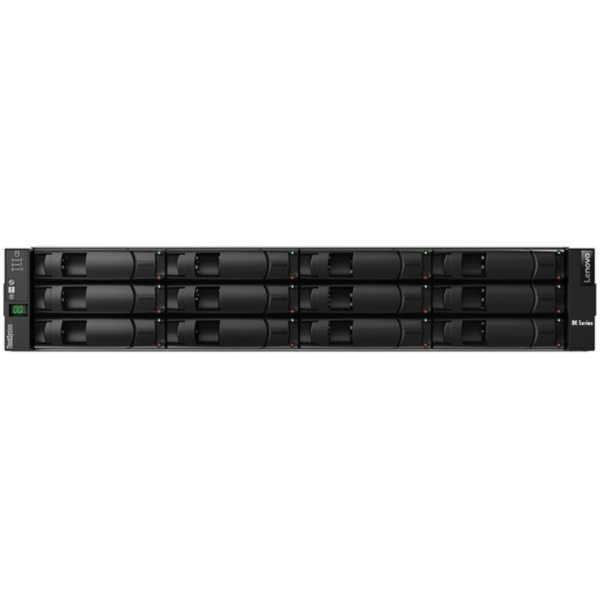 Lenovo ThinkSystem DE120S boîtier de disques Rack (2 U) Noir