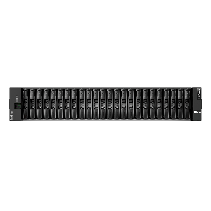 Lenovo ThinkSystem DE4000F boîtier de disques Rack (2 U) Noir