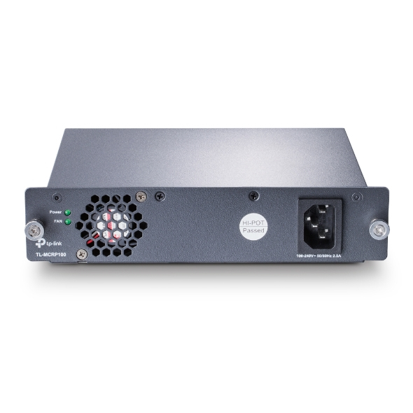 TP-Link TL-MCRP100 unité d'alimentation d'énergie 75 W Noir TP-Link TL-MCRP100 unité d'alimentation d'énergie 75 W Noir
