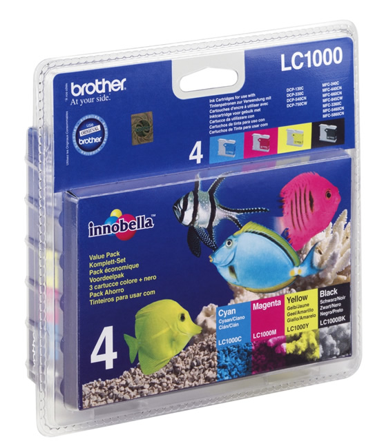 Brother LC1000 Value Pack
