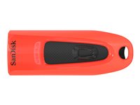 SanDisk Ultra lecteur USB flash 64 Go USB Type-A 3.0 Bleu, Rouge SanDisk Ultra lecteur USB flash 64 Go USB Type-A 3.0 Bleu, Rouge