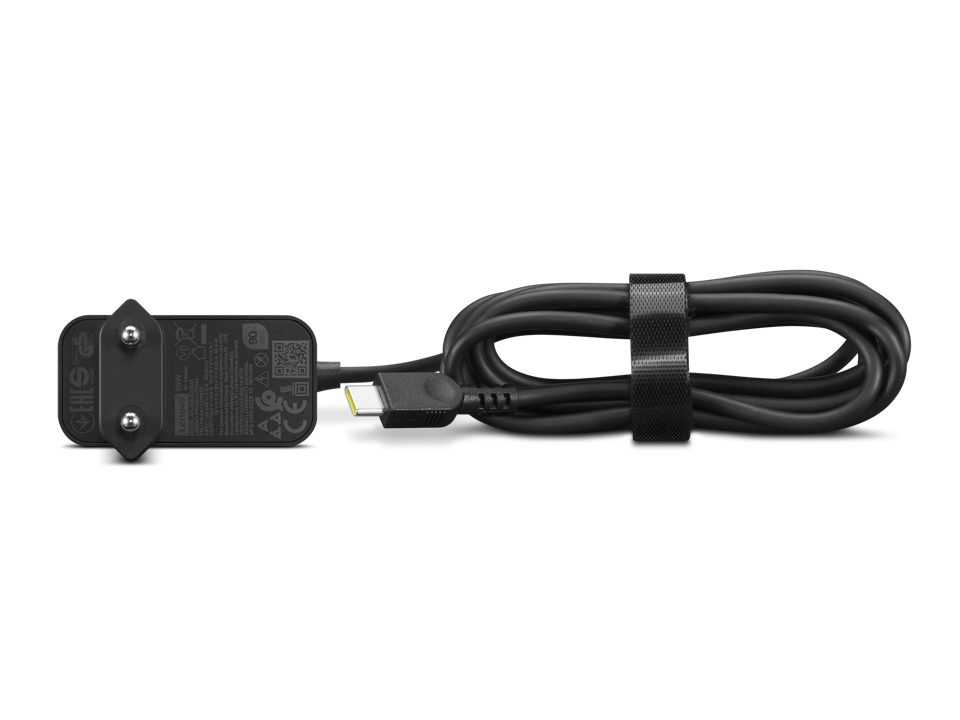 Lenovo 4X21L54610 adaptateur de puissance & onduleur Intérieure 65 W Noir