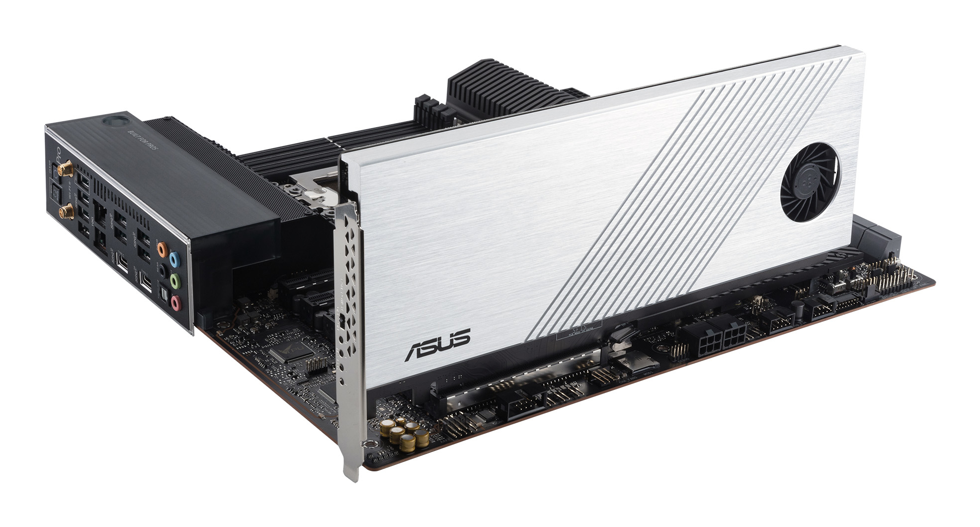 ASUS Pro WS WRX80E-SAGE SE WIFI II AMD WRX80 Emplacement sWRX8 ATX étendu