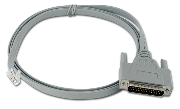 RJ45 to DB25M s/t cable RJ45 to DB25M s/t cable