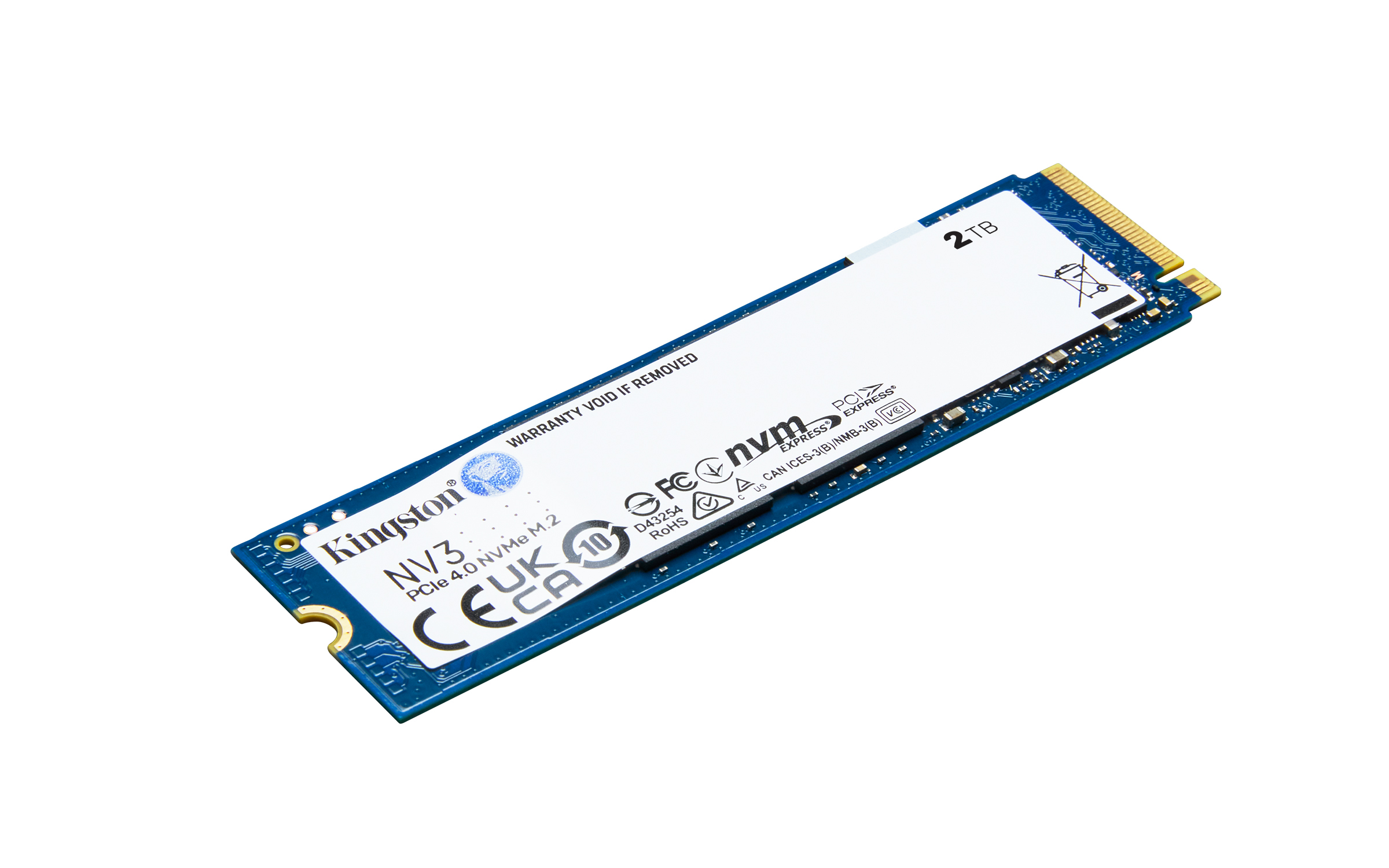 Kingston Technology 2000G NV3 M.2 2280 NVMe SSD Kingston Technology 2000G NV3 M.2 2280 NVMe SSD