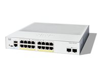 Cisco C1300-16FP-2G commutateur réseau Géré L2/L3 Blanc