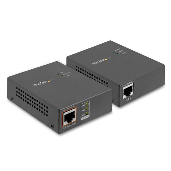 StarTech.com 1 Port Gigabit PoE Injector & Splitter Kit