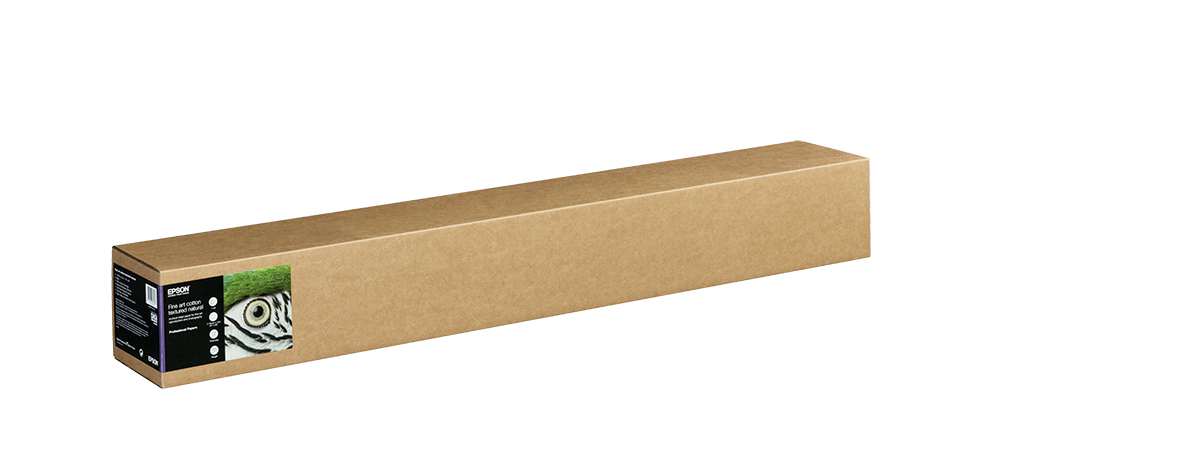 Epson Fine Art Cotton Textured Natural 44" x 15m Epson Fine Art Cotton Textured Natural 44" x 15m