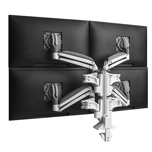 Chief KX Low-Profile Quad Monitor Arms 76,2 cm (30") Blanc Bureau Chief KX Low-Profile Quad Monitor Arms 76,2 cm (30") Blanc Bureau