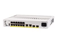Cisco C9200CX-12P-2XGH-A commutateur réseau Géré Gigabit Ethernet (10/100/1000) Connexion Ethernet, supportant l'alimentation via ce port (PoE)