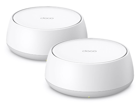 TP-Link Deco BE22 2-pack WiFi system Bi-bande (2,4 GHz / 5 GHz) Wi-Fi 7 (802.11be) Blanc Interne