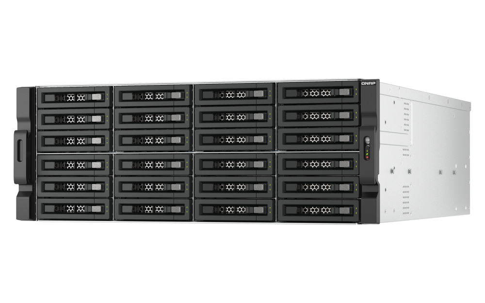 QNAP TL-R2400PES-RP Boîtier de disques de stockage Boîtier disque dur/SSD Noir, Gris 2.5/3.5" QNAP TL-R2400PES-RP Boîtier de disques de stockage Boîtier disque dur/SSD Noir, Gris 2.5/3.5"
