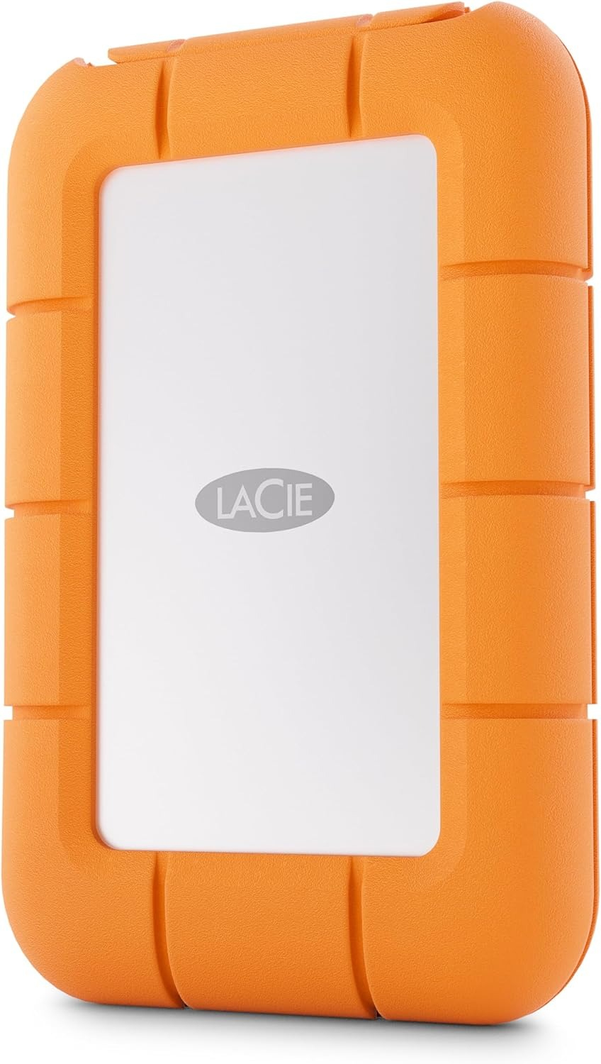 LaCie STMF2000400 lecteur à circuits intégrés externe 2 To Gris, Orange