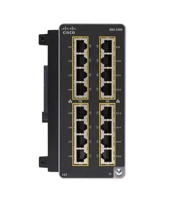 Cisco Catalyst IE3300 Géré L2 Gigabit Ethernet (10/100/1000) Noir Cisco Catalyst IE3300 Géré L2 Gigabit Ethernet (10/100/1000) Noir