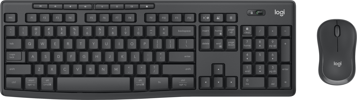 Logitech MK370 Combo for Business clavier Souris incluse RF sans fil + Bluetooth QWERTZ Suisse Graphite Logitech MK370 Combo for Business clavier Souris incluse RF sans fil + Bluetooth QWERTZ Suisse Graphite