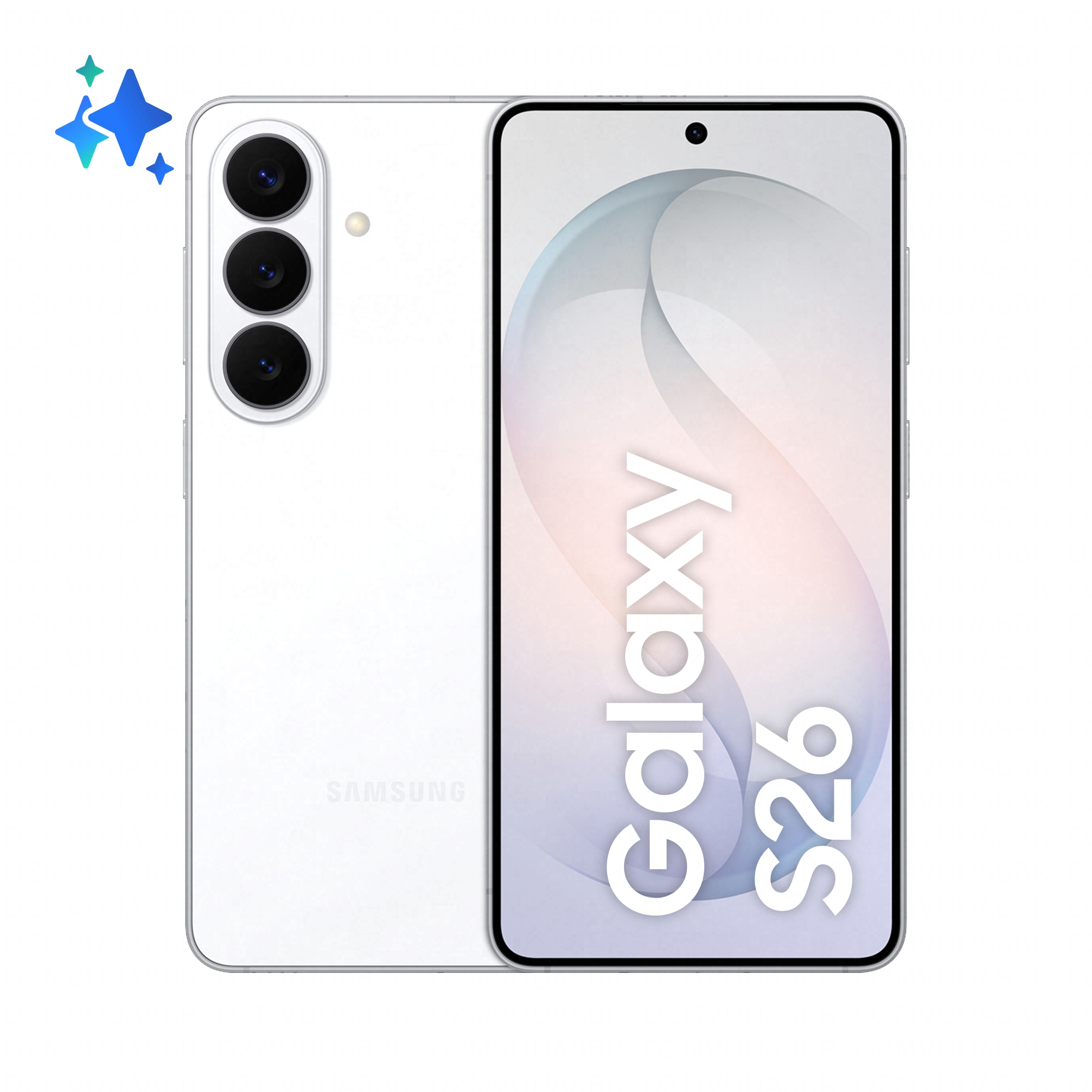 Samsung Galaxy S26 16 cm (6.3") Double SIM Android 16.0 5G USB Type-C 12 Go 512 Go 4300 mAh Blanc