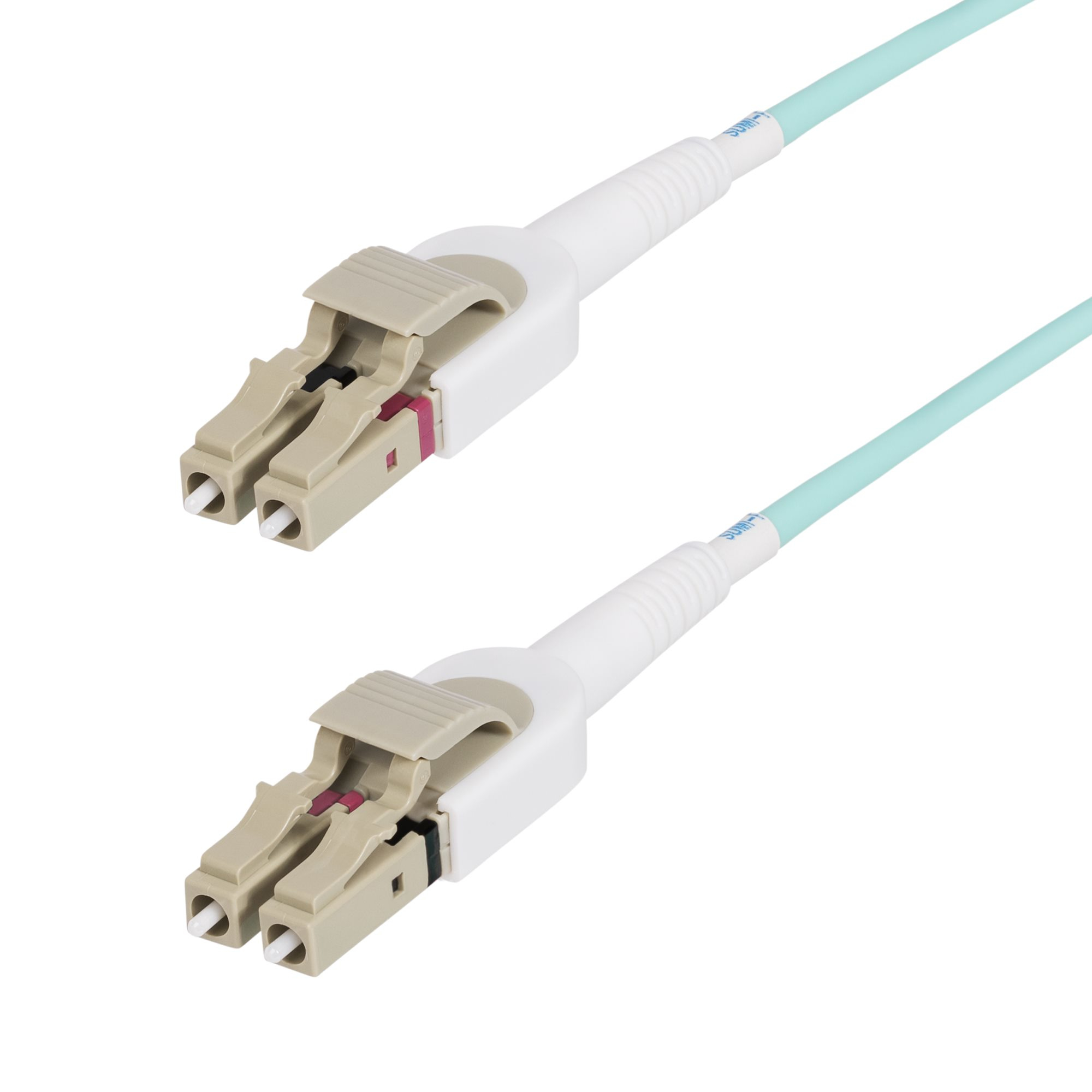 StarTech.com Câble Fibre Optique Commutable OM4 LC à LC (UPC) de 5m, Multimode 50/125µm, Câble Fibre Optique de 5m Multimode, Réseaux 100G, Faible Perte d'Insertion, LSZH, Commutation de Polarité Sans Outil StarTech.com Câble Fibre Optique Commutable OM4 LC à LC (UPC) de 5m, Multimode 50/125µm, Câble Fibre Optique de 5m Multimode, Réseaux 100G, Faible Perte d'Insertion, LSZH, Commutation de Polarité Sans Outil