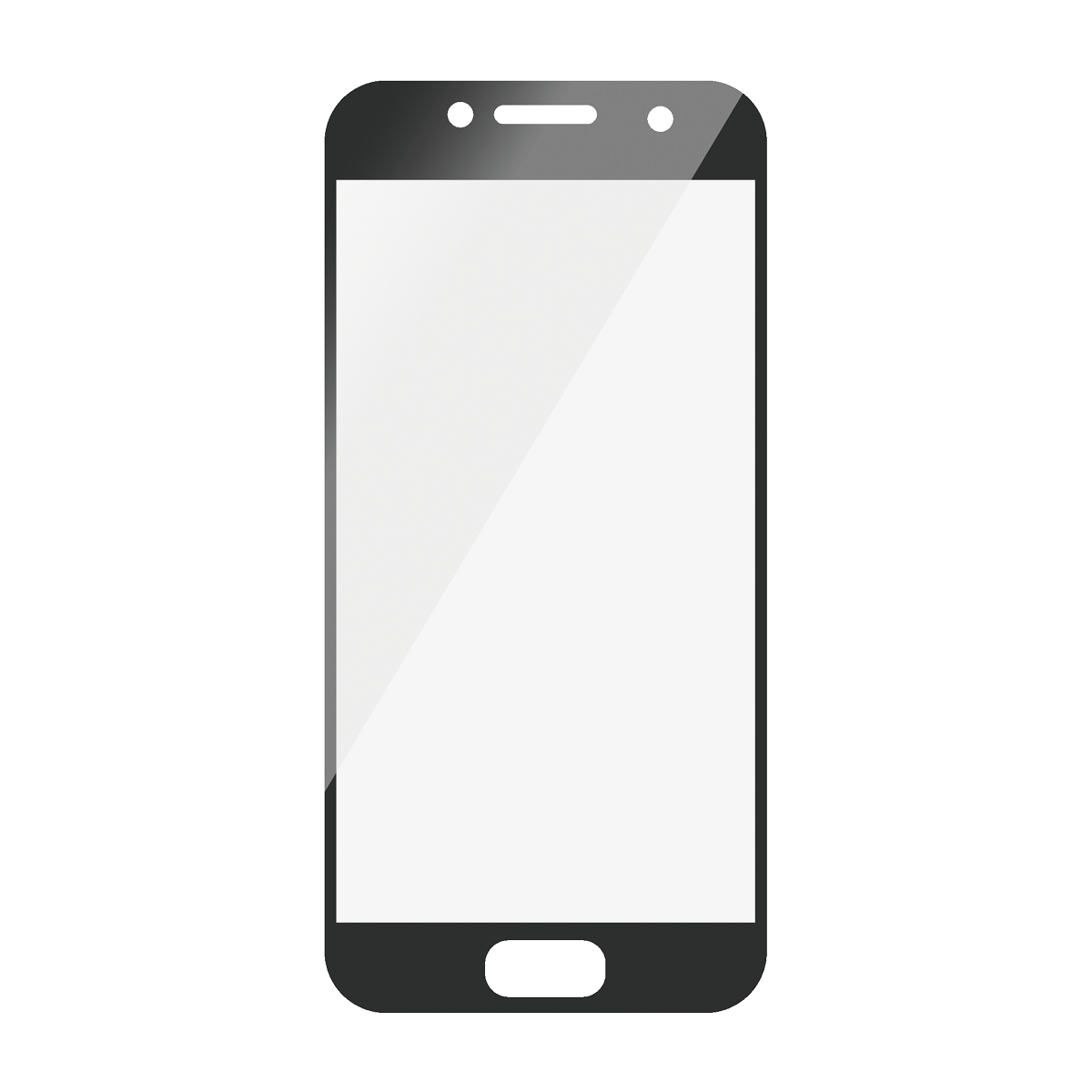 PanzerGlass SAFE. by ® Screen Protector w. Black Frame Samsung Galaxy A3 (2017) 