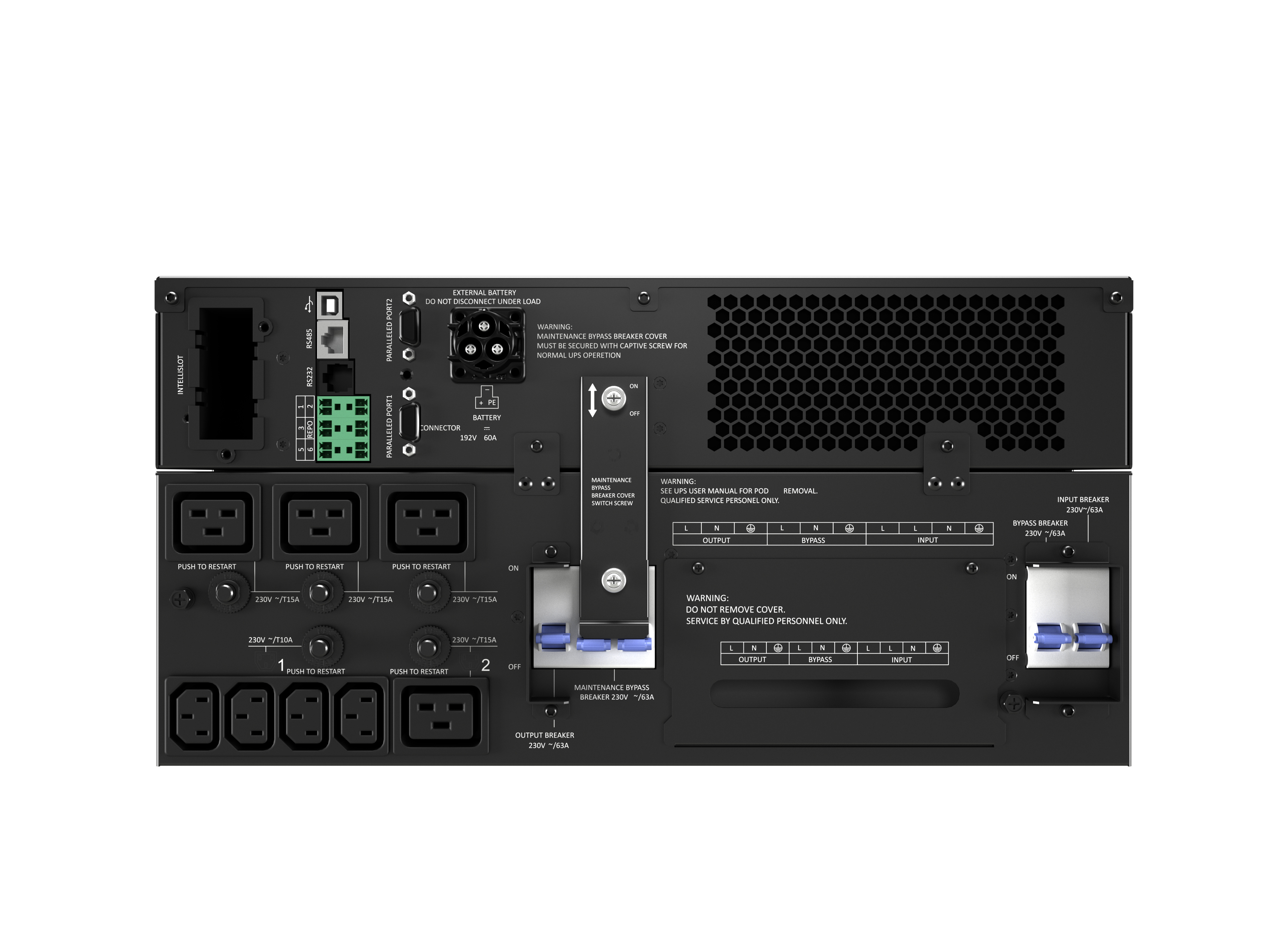 Vertiv Liebert GXT5 1ph UPS 10kVA input Vertiv Liebert GXT5 1ph UPS 10kVA input