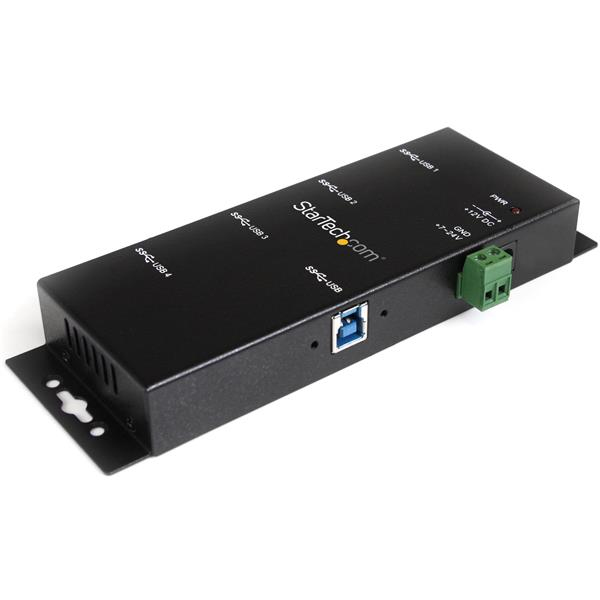StarTech.com Hub USB 3.0 industriel a 4 ports StarTech.com Hub USB 3.0 industriel a 4 ports