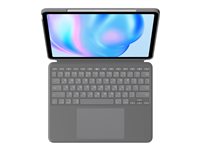 Logitech Combo Touch Gris Smart Connector QWERTZ Suisse Logitech Combo Touch Gris Smart Connector QWERTZ Suisse