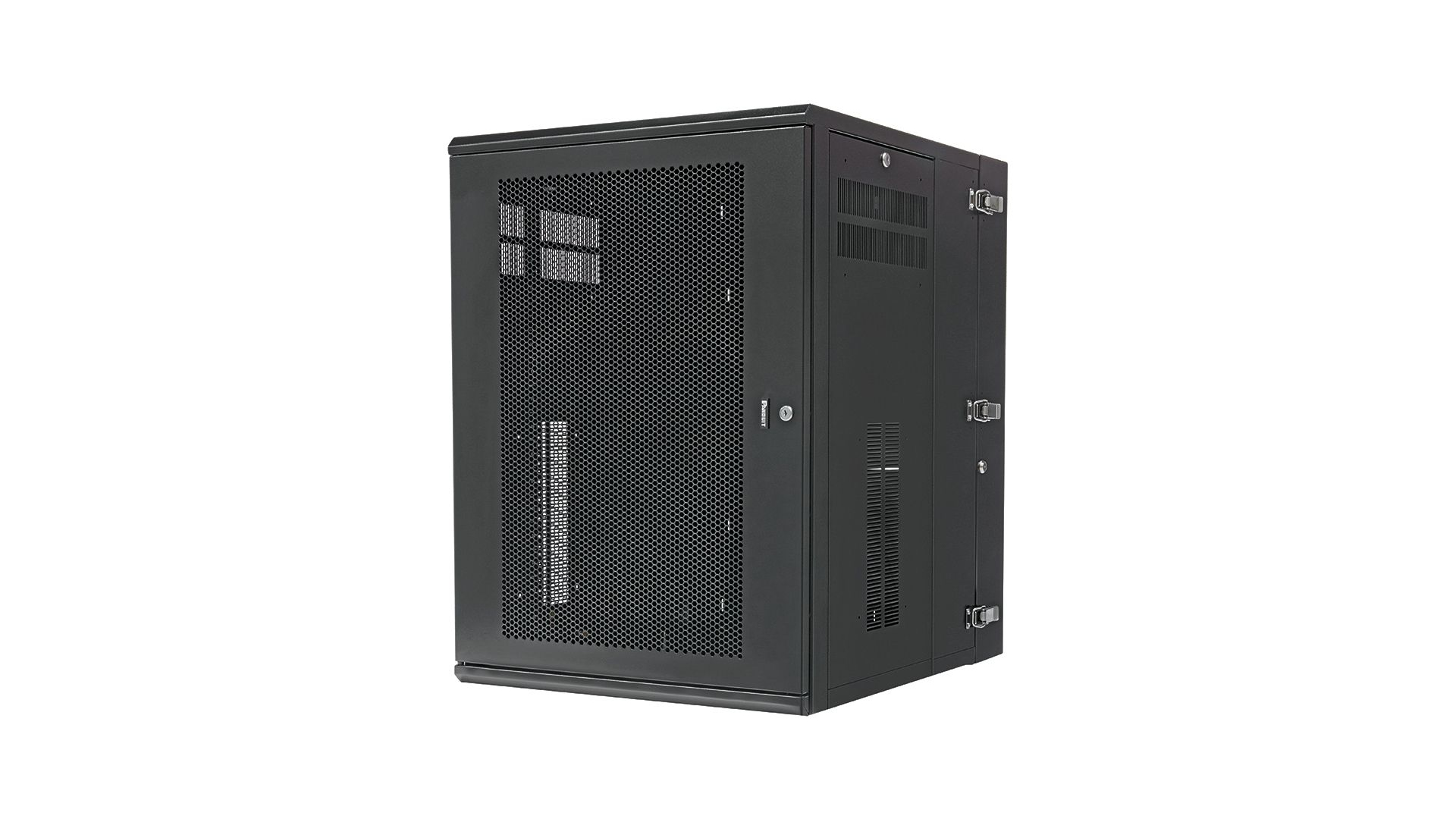 étagère 18U Rack monté sur le mur Noir étagère 18U Rack monté sur le mur Noir