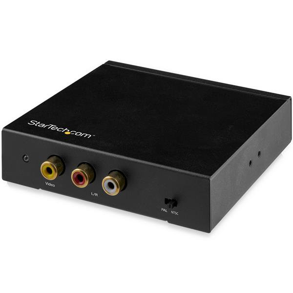 StarTech.com Convertisseur HDMI vers RCA avec audio StarTech.com Convertisseur HDMI vers RCA avec audio