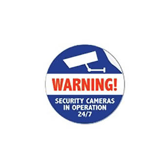 AXIS Surveillance Sticker