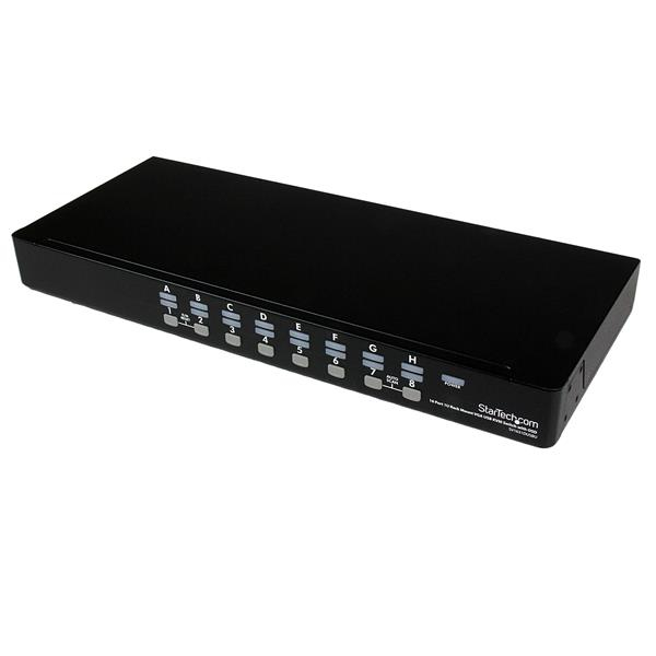 16 Port 1U Rackmount USB KVM Switch