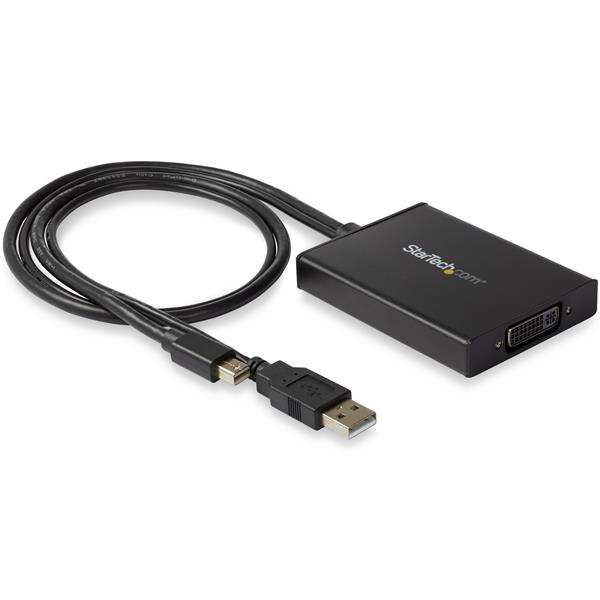 StarTech.com Adaptateur Mini DisplayPort vers DVI Dual-Link alimenté par USB StarTech.com Adaptateur Mini DisplayPort vers DVI Dual-Link alimenté par USB
