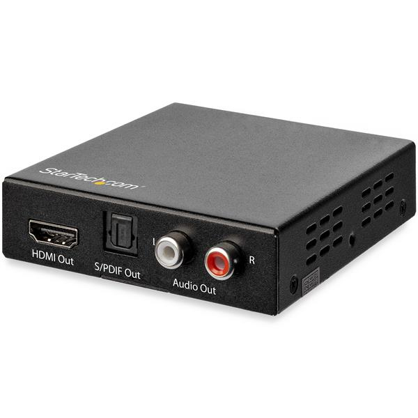 StarTech.com Extracteur audio HDMI vers RCA ou Toslink - 4K 60 Hz StarTech.com Extracteur audio HDMI vers RCA ou Toslink - 4K 60 Hz