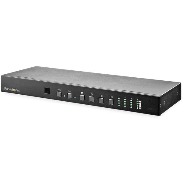 StarTech.com Matrice vidéo HDMI 4x4 avec audio et contrôle Ethernet/RS232 StarTech.com Matrice vidéo HDMI 4x4 avec audio et contrôle Ethernet/RS232