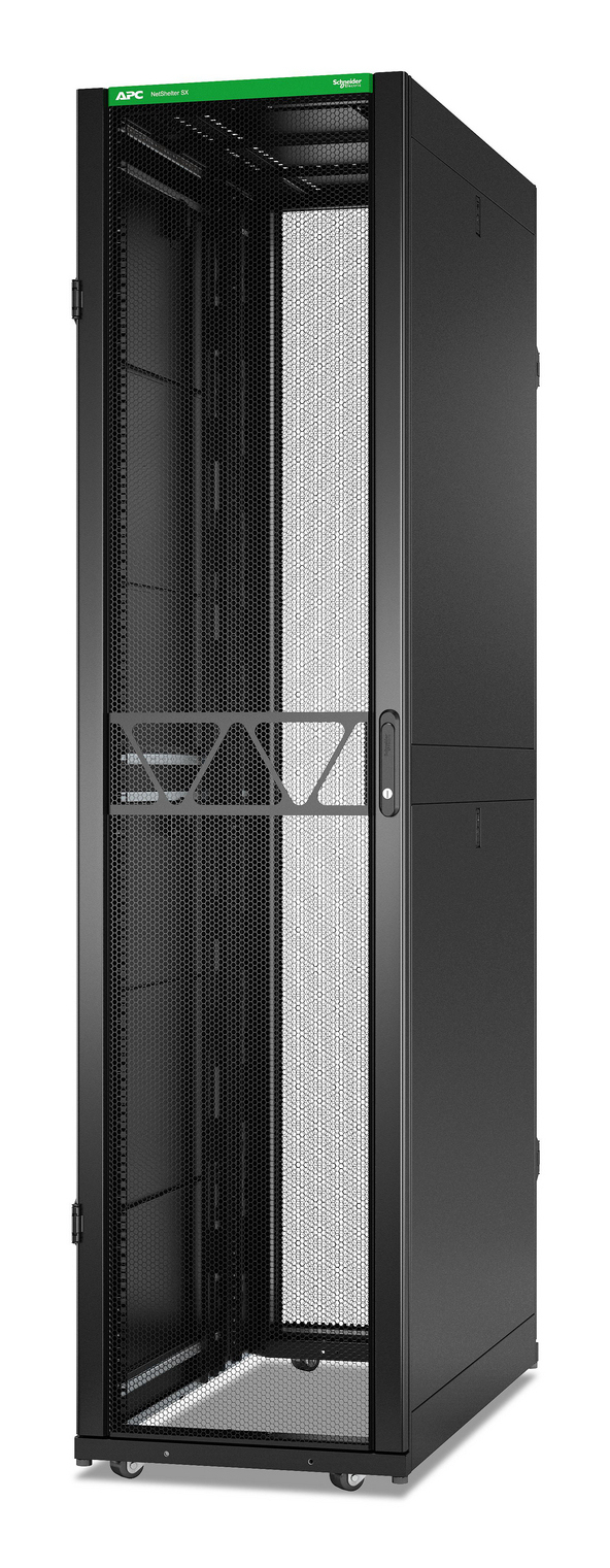 APC Rack NetShelter SX2 52U L600XP1200XH2436mm, noir, avec panneaux latéraux