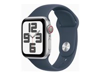 Apple Watch SE OLED 40 mm Numérique 324 x 394 pixels Écran tactile 4G Argent Wifi GPS (satellite) Apple Watch SE OLED 40 mm Numérique 324 x 394 pixels Écran tactile 4G Argent Wifi GPS (satellite)