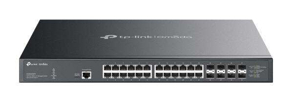 TP-Link Omada SX3832MPP commutateur réseau Géré L2+ 10G Ethernet (100/1000/10000) Connexion Ethernet, supportant l'alimentation via ce port (PoE) DIN rail Noir TP-Link Omada SX3832MPP commutateur réseau Géré L2+ 10G Ethernet (100/1000/10000) Connexion Ethernet, supportant l'alimentation via ce port (PoE) DIN rail Noir