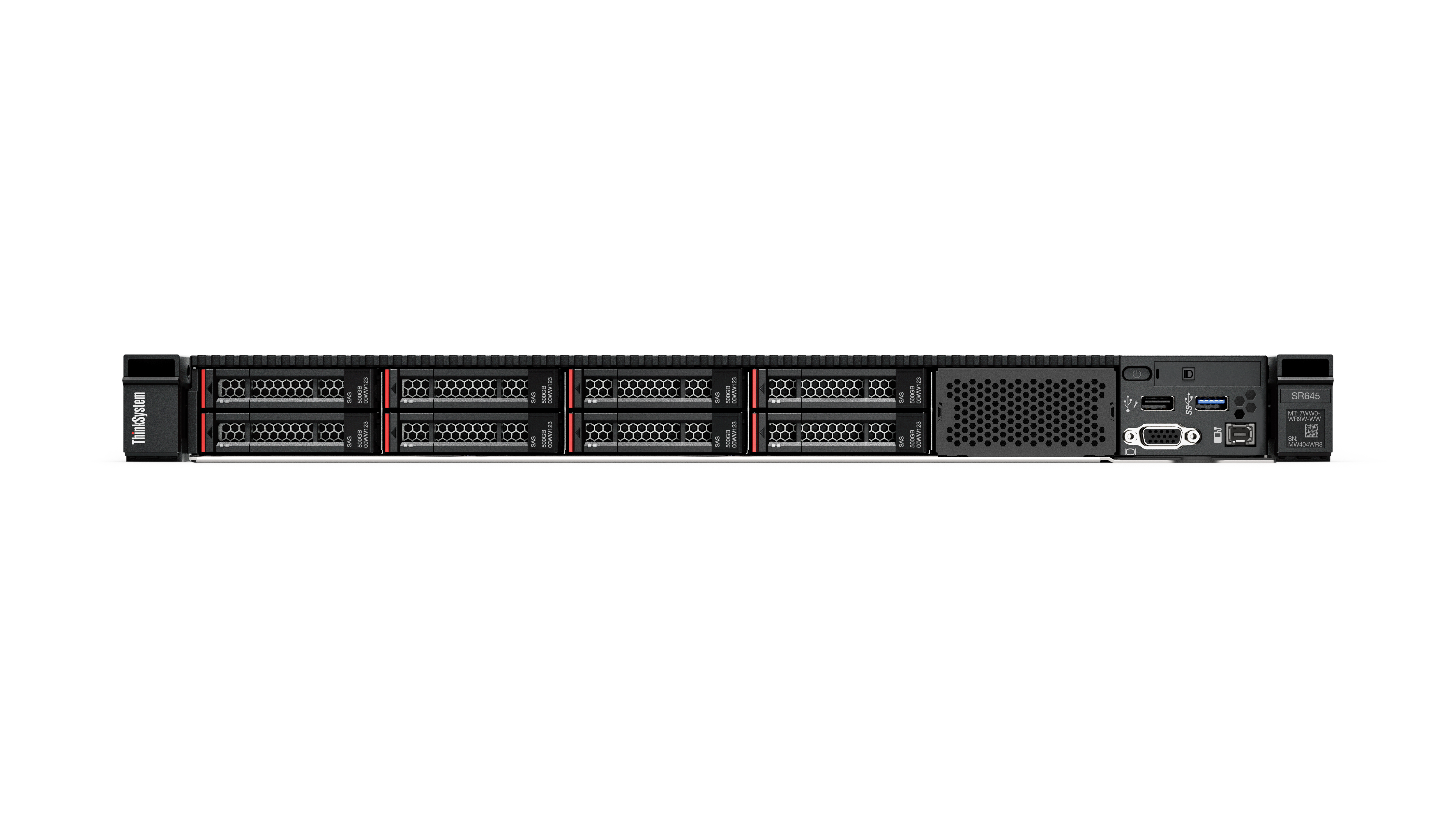 Lenovo ThinkSystem SR645 serveur 0 Go Rack (1 U) AMD EPYC 7413 2,65 GHz 64 Go DDR4-SDRAM 1100 W Lenovo ThinkSystem SR645 serveur 0 Go Rack (1 U) AMD EPYC 7413 2,65 GHz 64 Go DDR4-SDRAM 1100 W