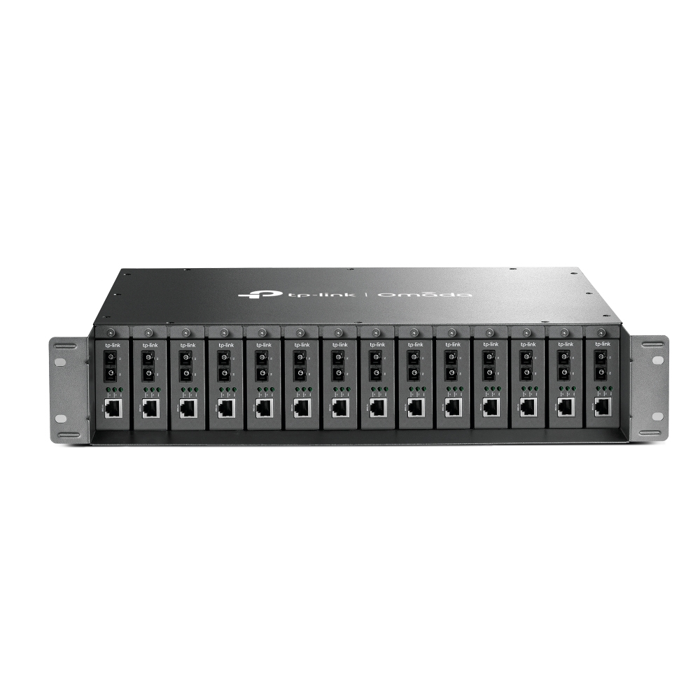 TP-Link Omada MC1400 châssis de réseaux 2U Noir TP-Link Omada MC1400 châssis de réseaux 2U Noir