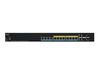 SG350X-12PMV Géré L3 2.5G Ethernet (100/1000/2500) Connexion Ethernet, supportant l'alimentation via ce port (PoE) 1U Noir SG350X-12PMV Géré L3 2.5G Ethernet (100/1000/2500) Connexion Ethernet, supportant l'alimentation via ce port (PoE) 1U Noir