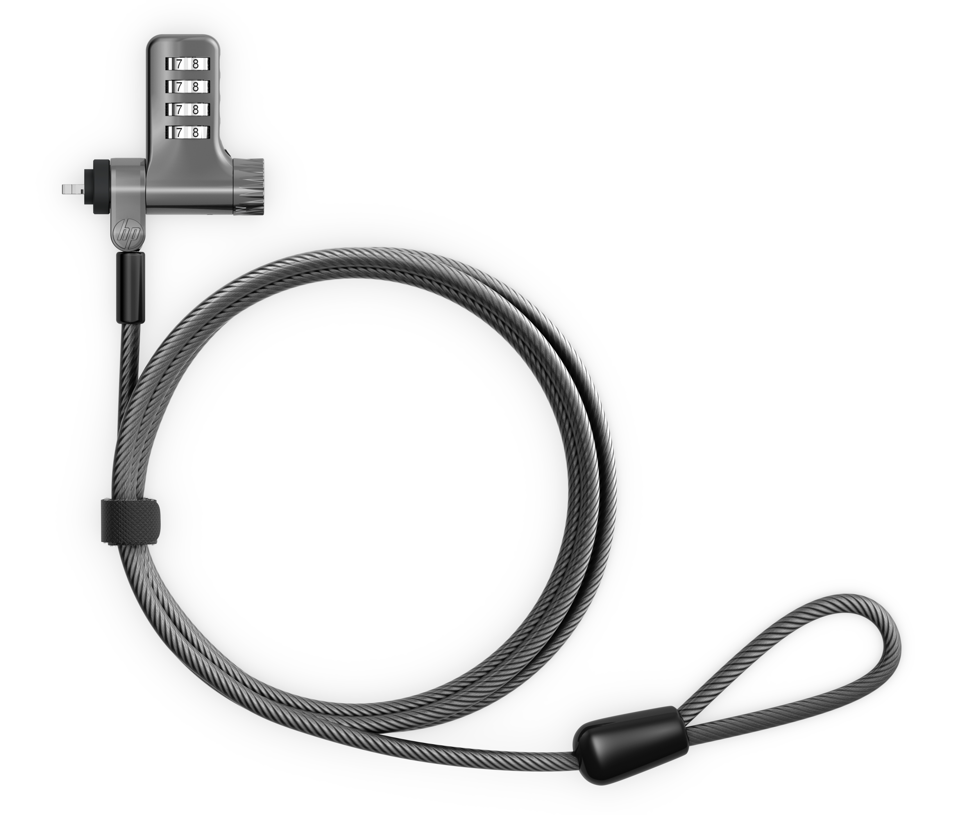 HP Câble antivol à combinaison universel réinitialisable