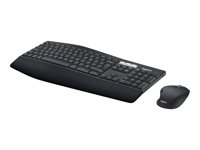 MK850 Performance clavier RF sans fil + Bluetooth QWERTY Pannordique Noir MK850 Performance clavier RF sans fil + Bluetooth QWERTY Pannordique Noir