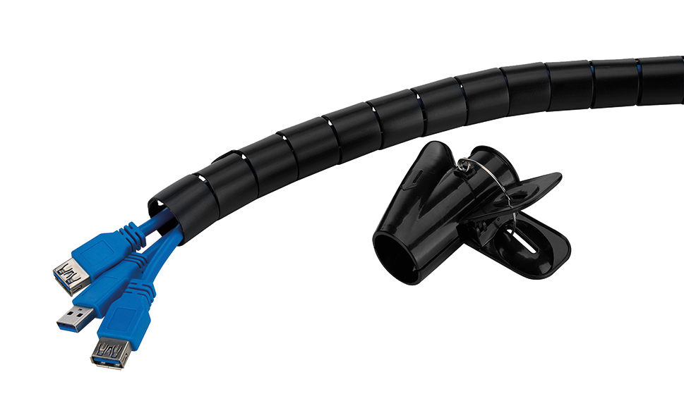 Neomounts ADS06-142BL Gaine de câble - pour 1-5 câbles - universelle