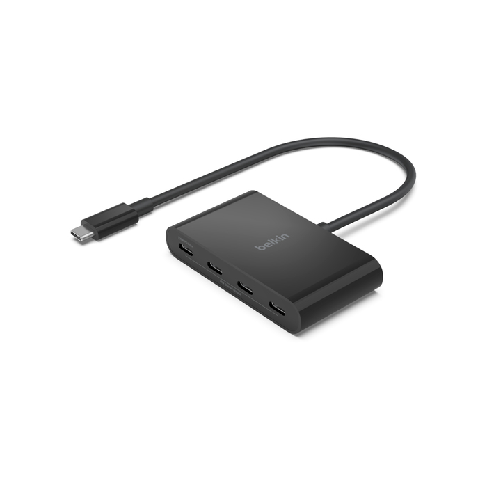 Belkin AVC018BTBK hub & concentrateur USB Type-C 10000 Mbit/s Noir Belkin AVC018BTBK hub & concentrateur USB Type-C 10000 Mbit/s Noir