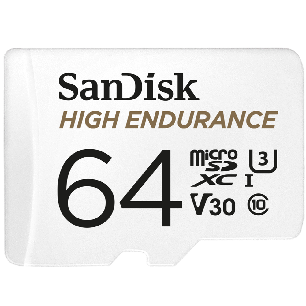 SANDISK HIGH ENDURANCE MICROSD CARD 64G SANDISK HIGH ENDURANCE MICROSD CARD 64G