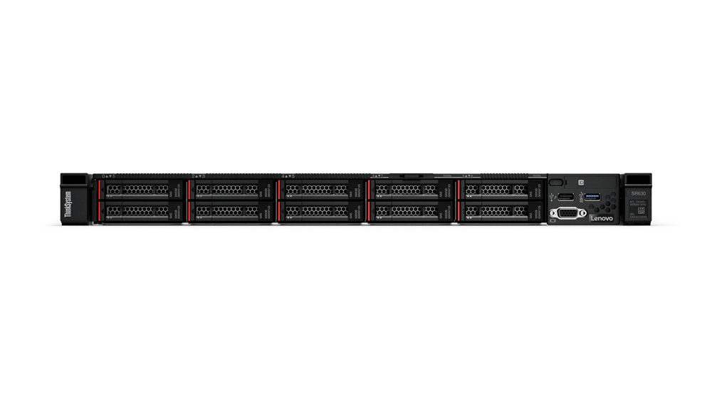 Lenovo ThinkSystem SR630 serveur 2,2 GHz 32 Go Rack (1 U) Intel® Xeon® Silver 750 W DDR4-SDRAM Lenovo ThinkSystem SR630 serveur 2,2 GHz 32 Go Rack (1 U) Intel® Xeon® Silver 750 W DDR4-SDRAM