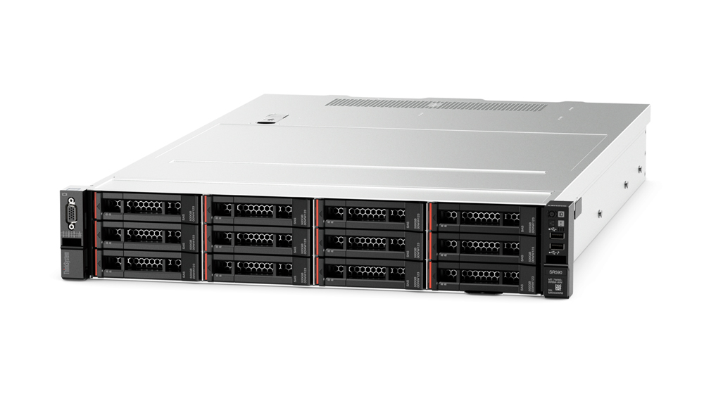 Lenovo ThinkSystem SR590 serveur 2,2 GHz 16 Go Rack (2 U) Intel® Xeon® Silver 750 W DDR4-SDRAM