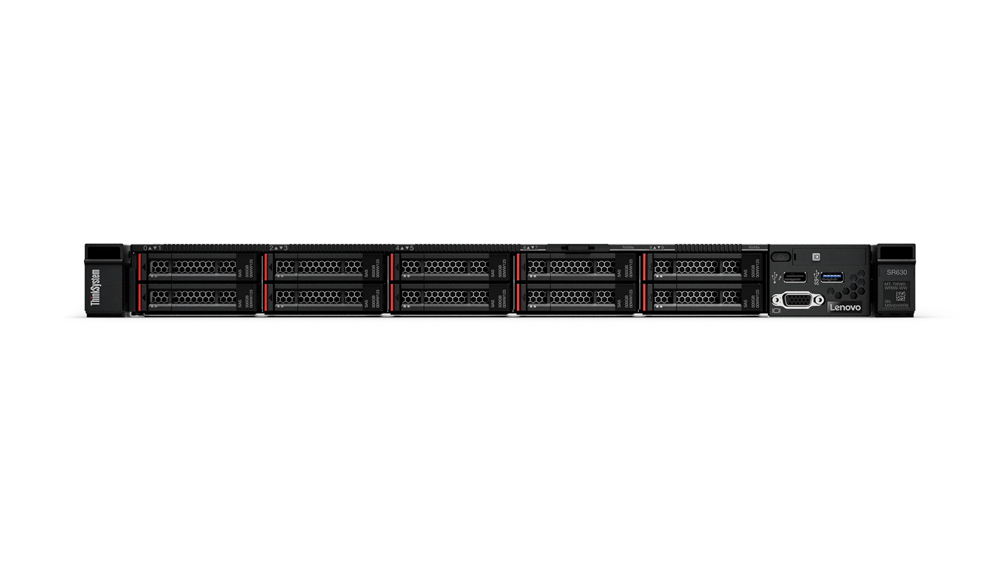Lenovo ThinkSystem SR630 serveur 2,2 GHz 16 Go Rack (1 U) Intel® Xeon® Silver 750 W DDR4-SDRAM Lenovo ThinkSystem SR630 serveur 2,2 GHz 16 Go Rack (1 U) Intel® Xeon® Silver 750 W DDR4-SDRAM