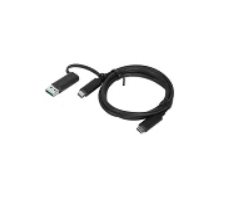 Lenovo 4X90U90618 câble USB 1 m 3.2 Gen 1 (3.1 Gen 1) USB A/USB C USB C Noir Lenovo 4X90U90618 câble USB 1 m 3.2 Gen 1 (3.1 Gen 1) USB A/USB C USB C Noir