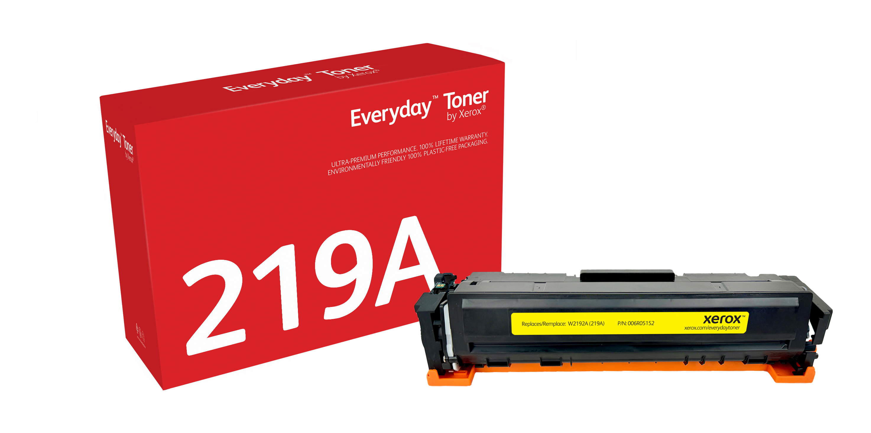 Toner Everyday™ _OEM_NAME_ Jaune de Xerox compatible avec HP 219A (W2192A), Capacité standard
