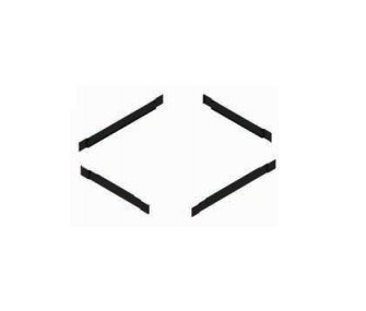 RA Plinth Panel kit 800W 1000D - BLK RA Plinth Panel kit 800W 1000D - BLK