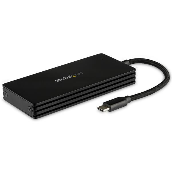 StarTech.com Boîtier externe pour SSD M2 SATA avec câble USB-C intégré StarTech.com Boîtier externe pour SSD M2 SATA avec câble USB-C intégré